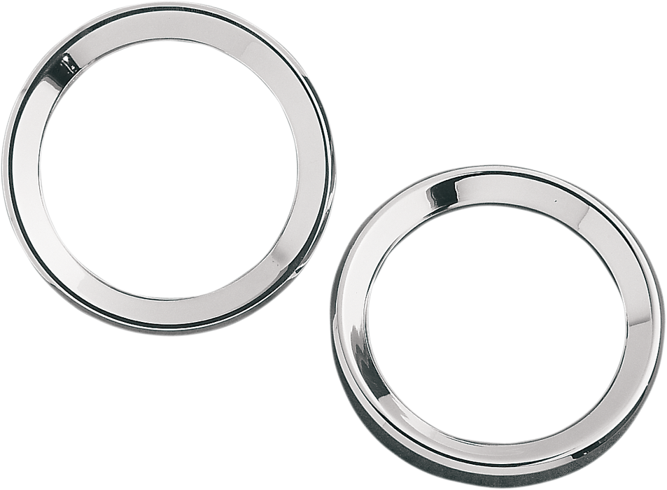 Instrument Gauge Bezel - Chrome - 3.62" Diameter