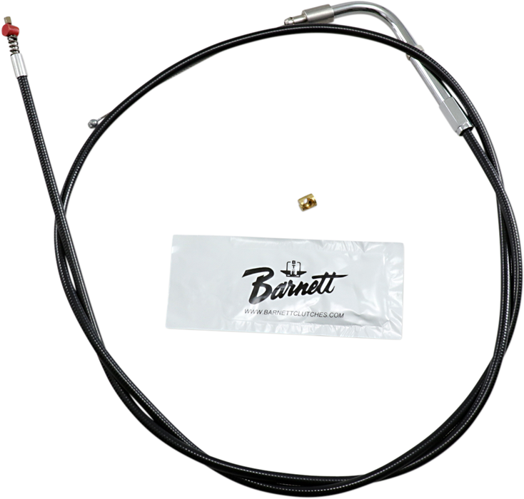 Black Vinyl Idle Cable - +3" Size - 42" Length