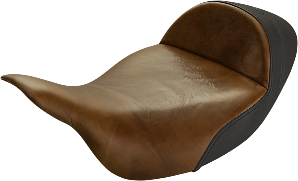 Lariat Solo Seat - Extended Reach - Distressed Brown - FL '08-'24