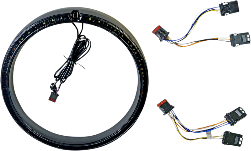 Trim Ring - Standard Turn Signal - Black