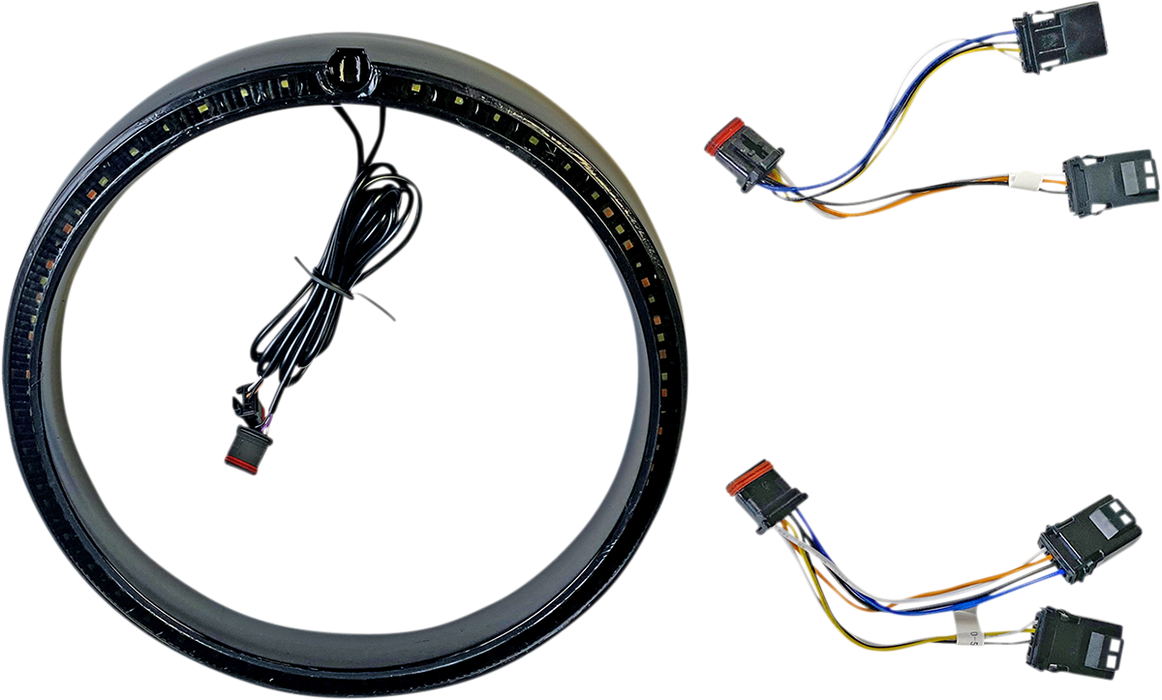 Trim Ring - Standard Turn Signal - Black