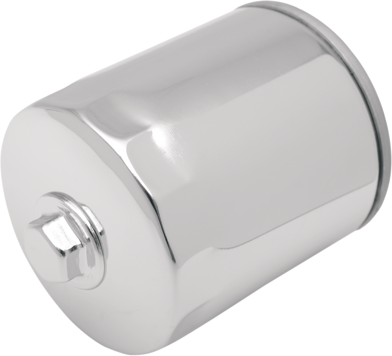 Oil Filter with Nut - Chrome - Twin Cam/M8