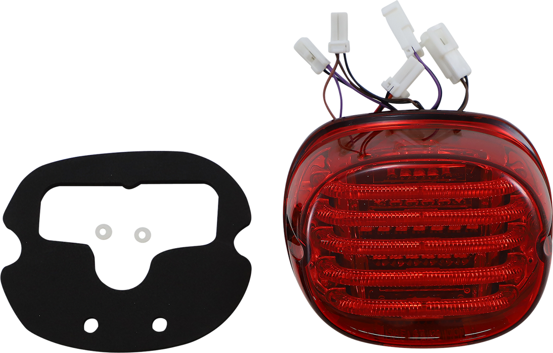 Taillight/Turn Signal - Bottom Window - Red Lens