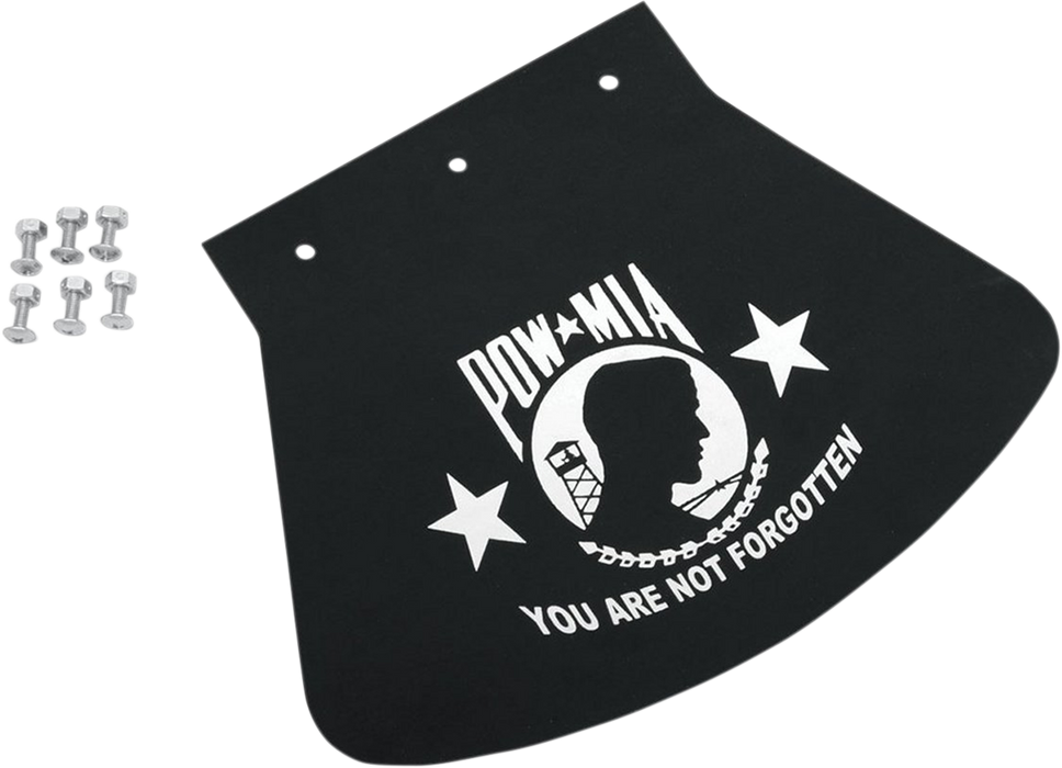 Mud Flap - POW-MIA - 10-1/2" W x 8" H