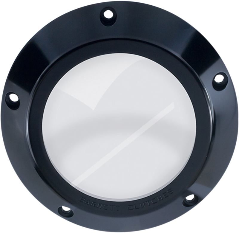 Derby Cover - Black/Clear - '99-'06 Big Twin