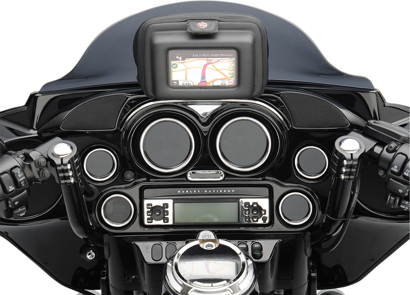 Billet Indicator Light Bezel - Chrome