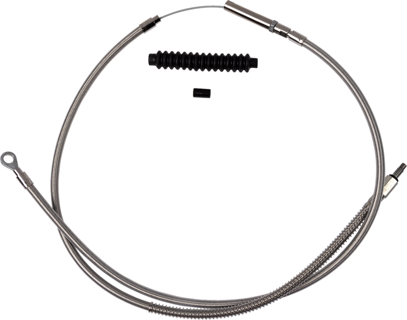 High-Efficiency Stainless Steel Clutch Cable for Harley-Davidson - Standard - '18-'23 Softail