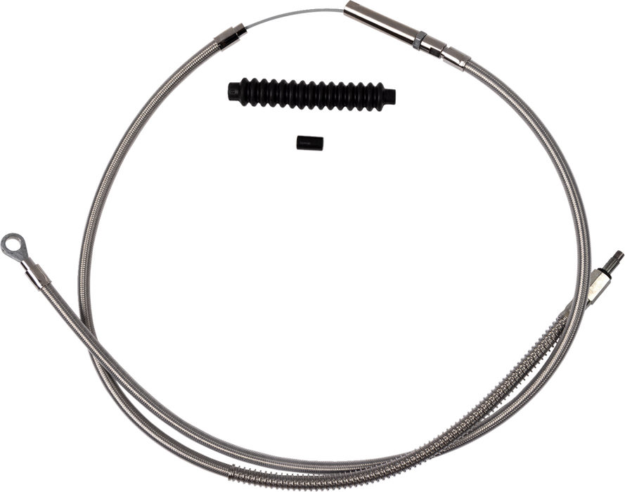 High-Efficiency Stainless Steel Clutch Cable for Harley-Davidson - Standard - '18-'23 Softail