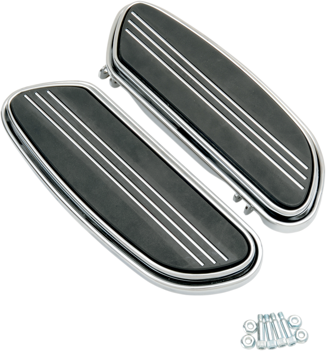 Sweeper Floorboards - Driver - Chrome - FL