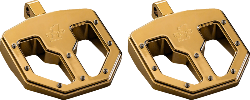 BMX V1 Foot Pegs - Male - Gold