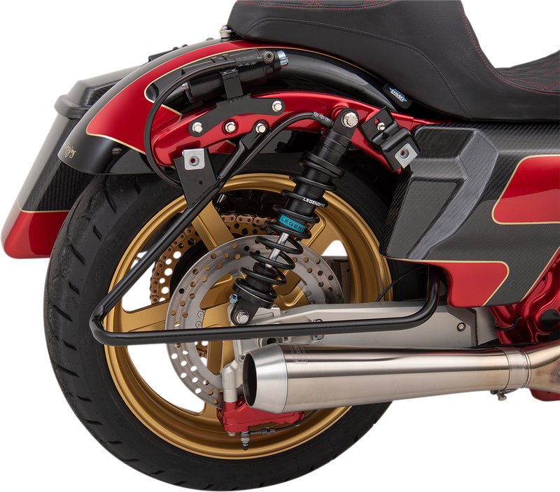 Saddlebag Support Brackets - Chrome - FL '09-'13