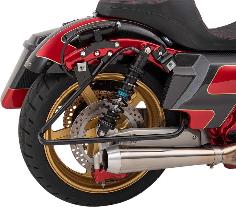 Saddlebag Support Brackets - Chrome - FL '09-'13