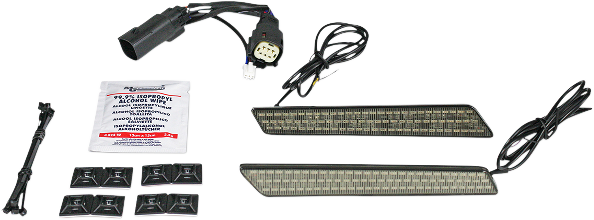 Saddlebag Latch Lights - SS6 - Smoke