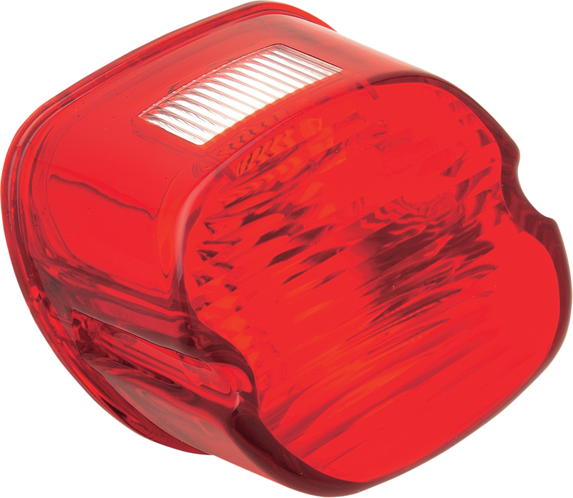 Laydown Taillight Lens - Red