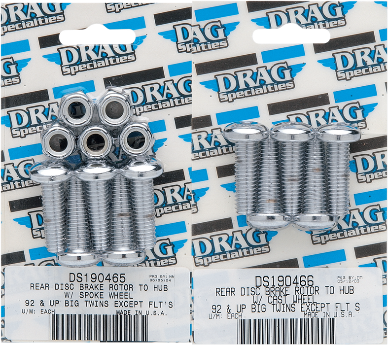 Mounting Kit - Rotor - Spoke - Rear