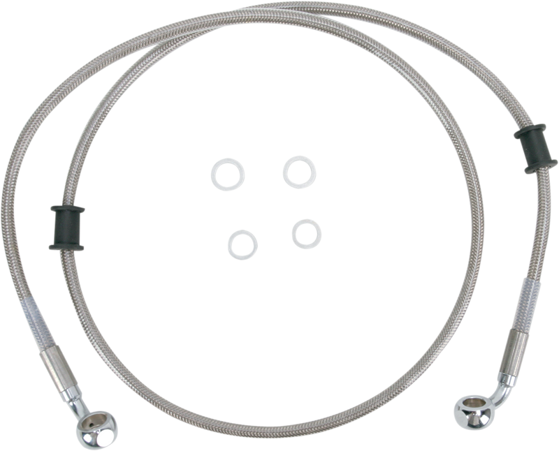Brake Line - Front (Upper) - Stainless Steel