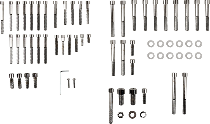 Motor Bolt Set - Smooth/Socket-Head - XL