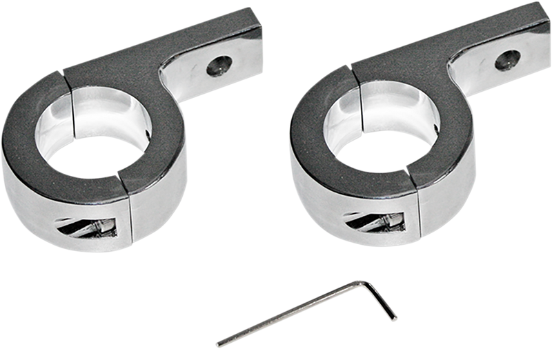 Mount Kit for 1-1/4" Tube - Chrome