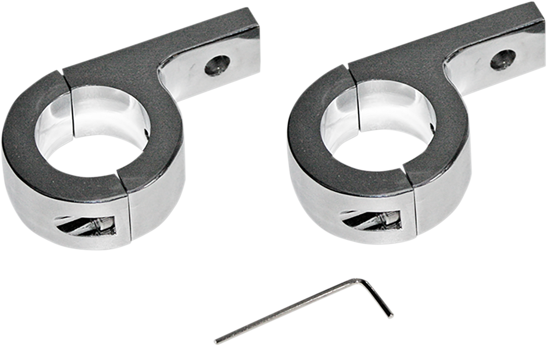 Mount Kit for 1-1/4" Tube - Chrome