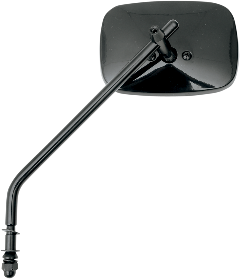 Mirror - Die-Cast - Side View - Long - Black - Left/Right