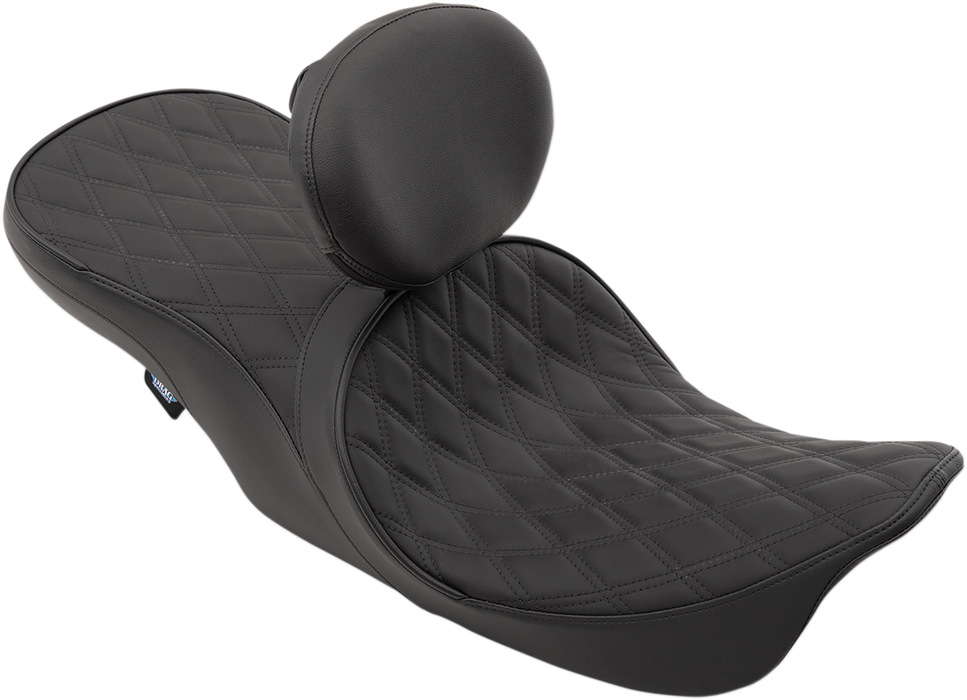 Low Forward Touring Seat - Double Diamond - FLHR/FLHX '97-'07