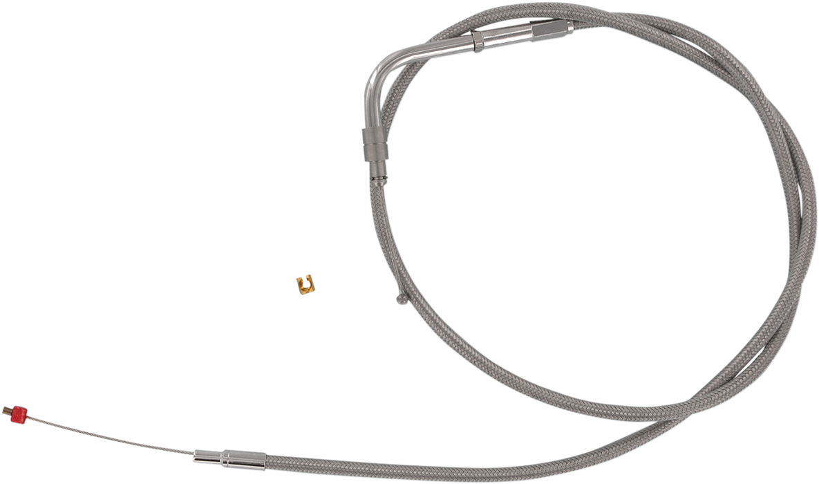 Stainless Steel Throttle Cable - '96-'00 Softail