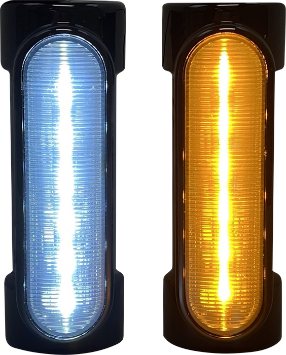 Engine Guard Light - Black - '97-'13 FLH