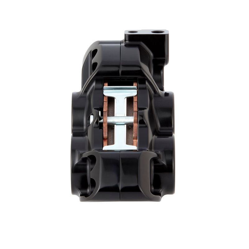 4-Piston Brake Calipers, 11.8" Black