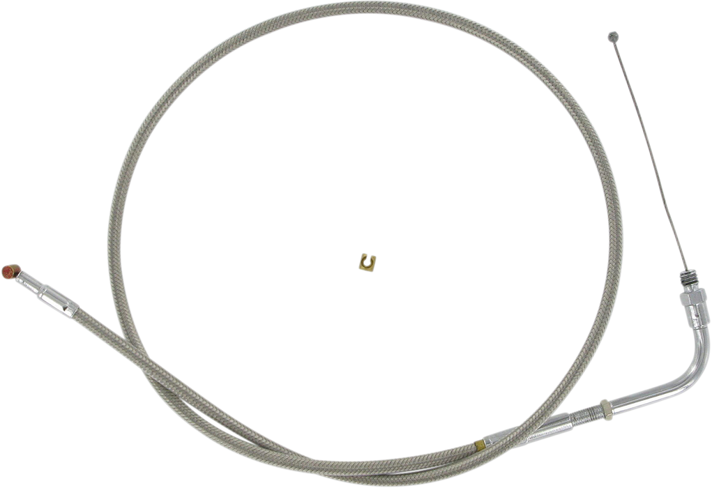 Stainless Steel Throttle Cable - '81-'89