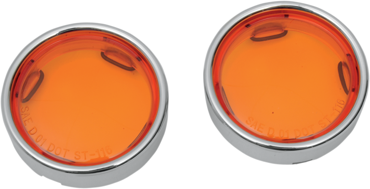 Lens w/Trim Ring - Smoke