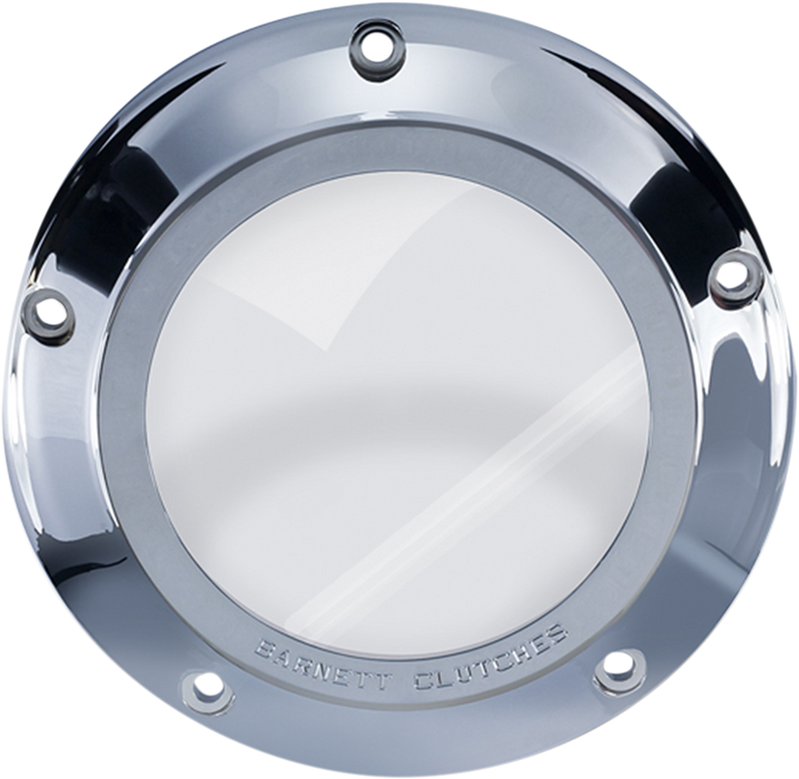 Derby Cover - Chrome/Clear - '99-'06 Big Twin