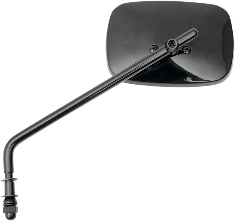 Mirror - Die-Cast - Side View - Low Rider - Black - Left/Right