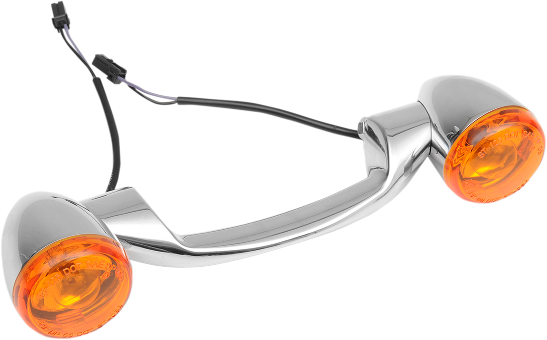 Rear Turn Signal Kit - Harley Davidson - Chrome