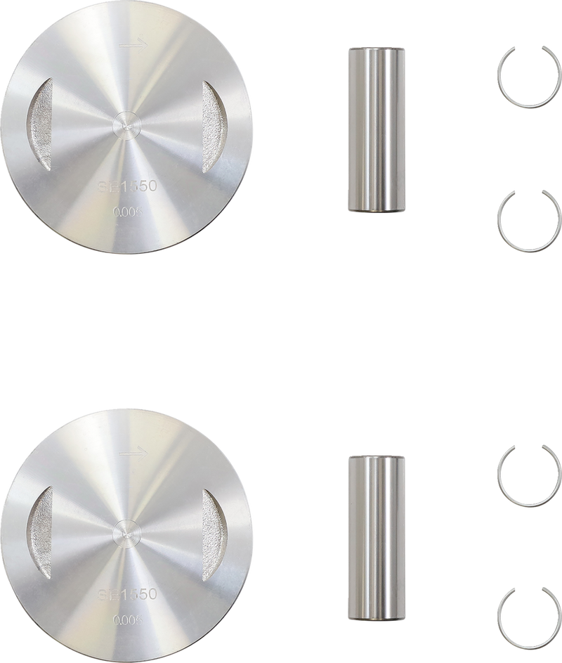 Piston Kit - +.005" - Twin Cam