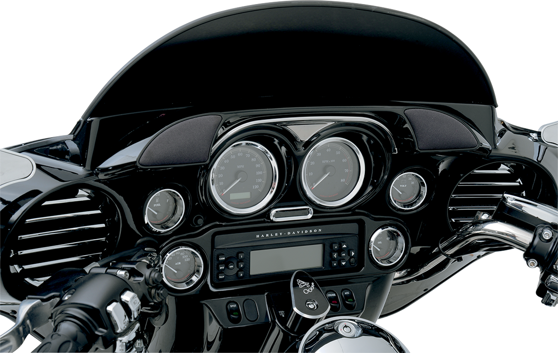 Instrument Gauge Bezel - Chrome - 2" Diameter