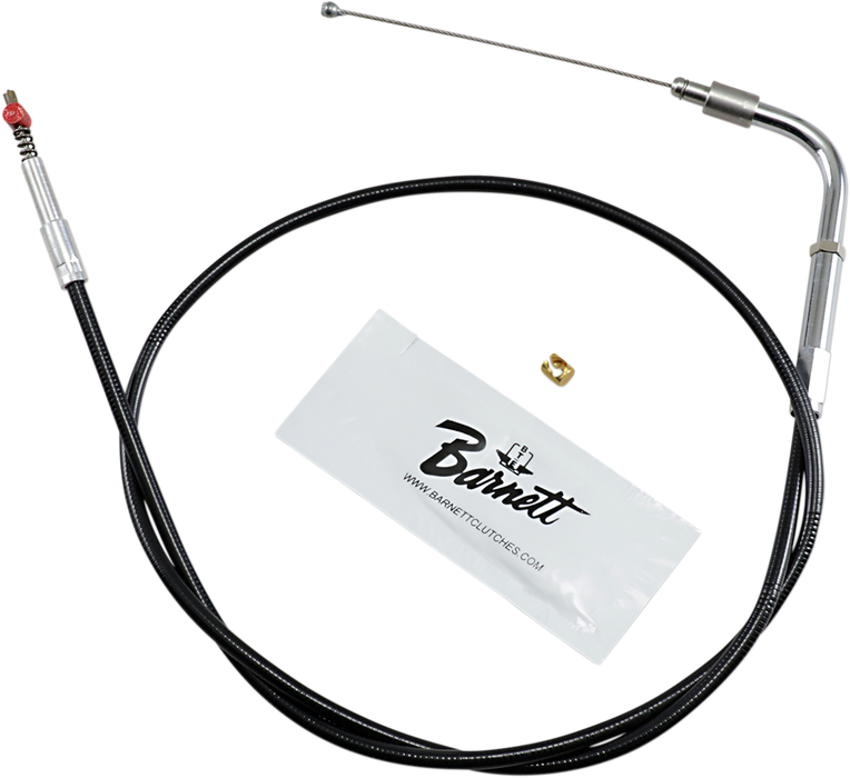 Black Vinyl Idle Cable - 31" Length