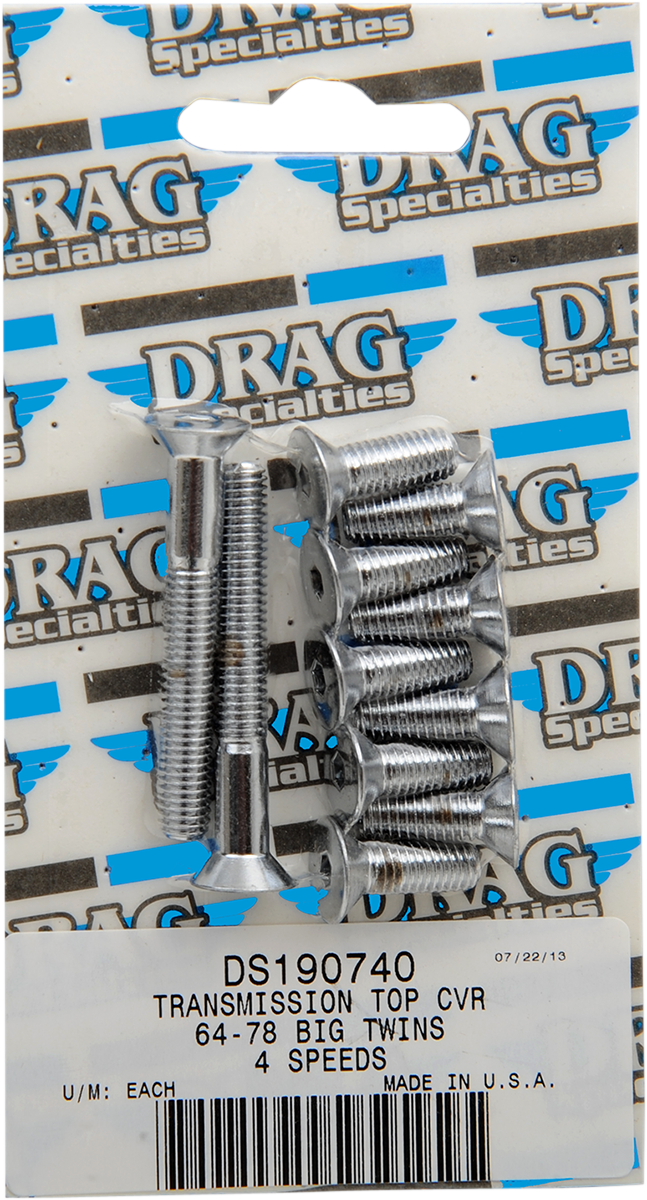 Bolt Set - Transmission Top Cover - Smooth/Socket-Head