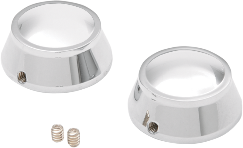 Swingarm Pivot Bolt Cover - Chrome