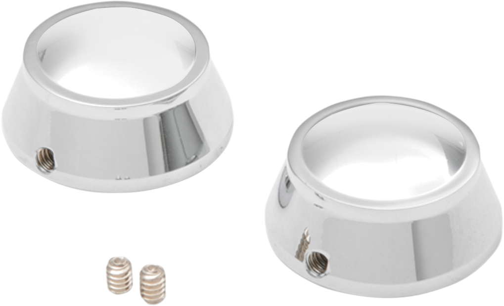 Swingarm Pivot Bolt Cover - Chrome