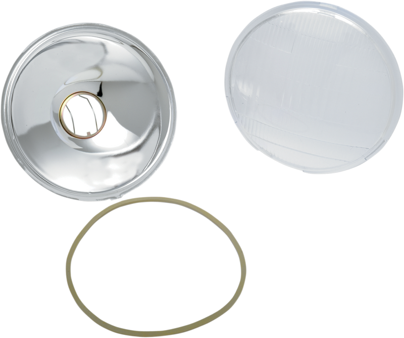 Replacement 6-1/2" Headlight Glass