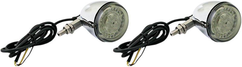 Front Turn Signal - Universal - Chrome