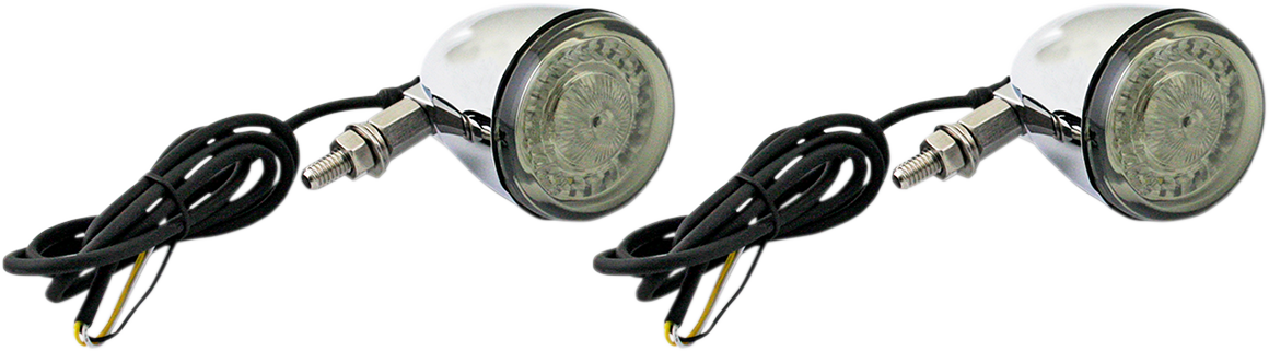 Front Turn Signal - Universal - Chrome