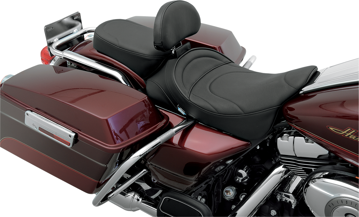 Pillion Seat - Mild Stitched - Narrow - FL '99-'22