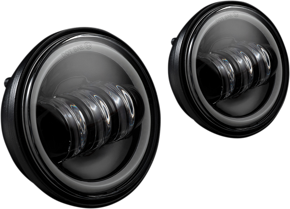 4-1/2" Passing Lamps - Black
