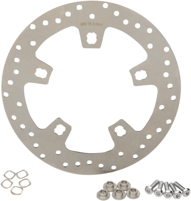 Front Rotor - 11.5" - Polished