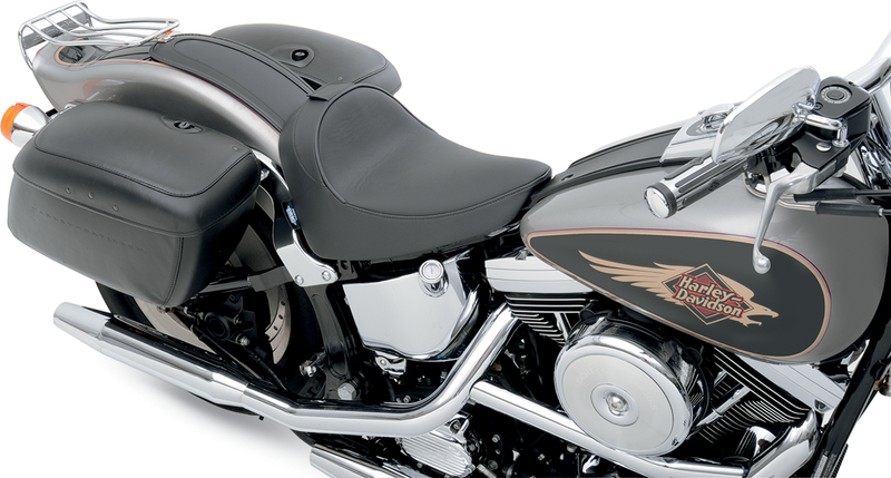 Solo Seat - Smooth - Driver Backrest - FXST/FLST '84-'99