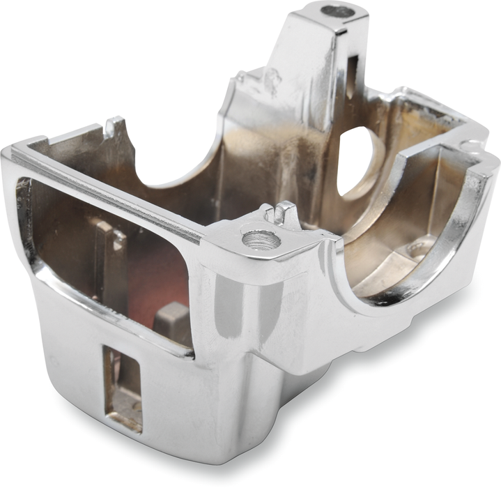 Handlebar Switch Housing Kit - Right - Lower - Radio - Chrome