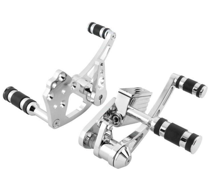 CHROME BILLET FORWARD CONTROLS