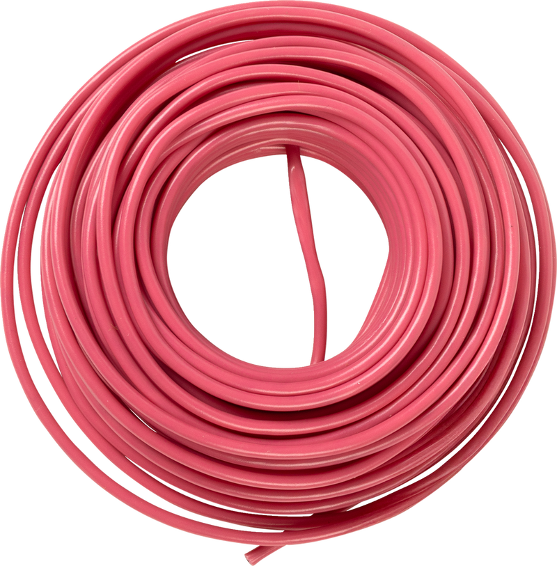 35' Wire Spool - 16 Gauge - Pink