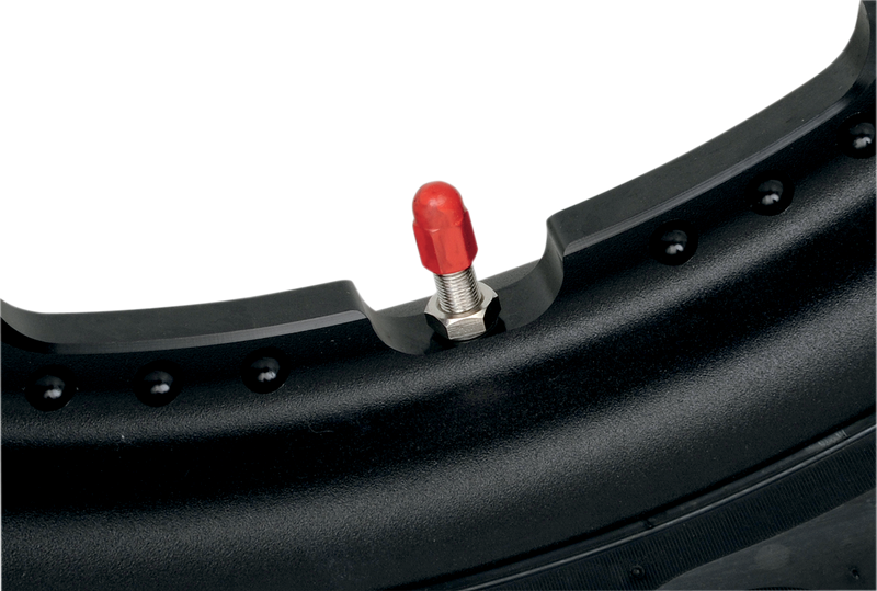 Valve Caps - Red Anodized